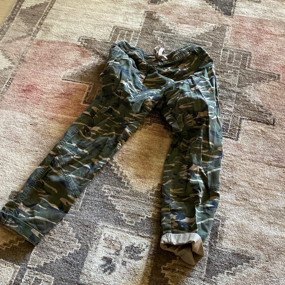 Camouflage Pants With Drawstring - image 2